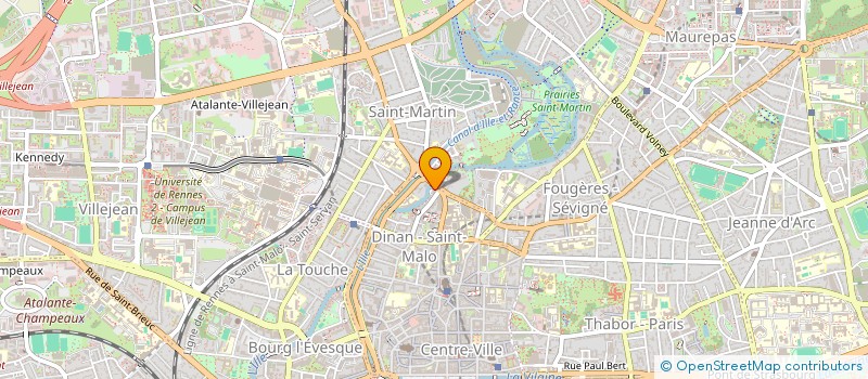 localisation de l'entreprise MADAME STEPHANIE AMIRAT  RENNES