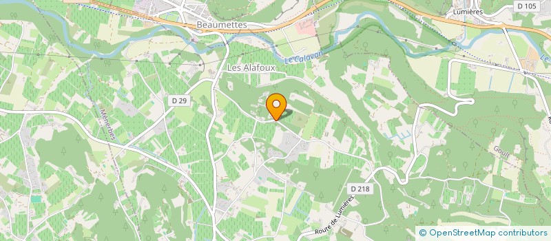 localisation de l'entreprise MADAME STEPHANIE ANDRE  MENERBES