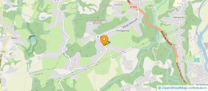 localisation de l'entreprise MADAME STEPHANIE ANDRIEU  GUETHARY