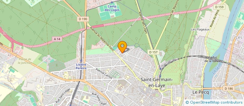 localisation de l'entreprise MADAME STEPHANIE ANDRIEUX  SAINT-GERMAIN-EN-LAYE