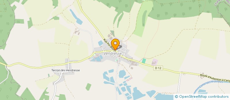 localisation de l'entreprise MADAME STEPHANIE ANGIUS  VENDRESSE