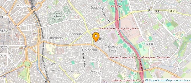localisation de l'entreprise MADAME STEPHANIE ANGLADE à TOULOUSE