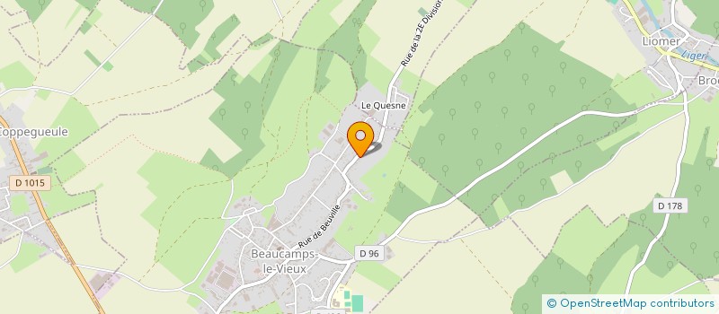 localisation de l'entreprise MADAME STEPHANIE ANGOT  BEAUCAMPS-LE-VIEUX