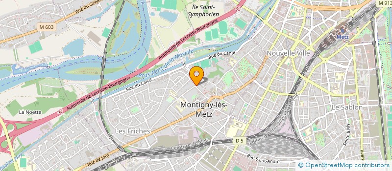 localisation de l'entreprise MADAME STEPHANIE ARAVERCCHIA à MONTIGNY-LES-METZ