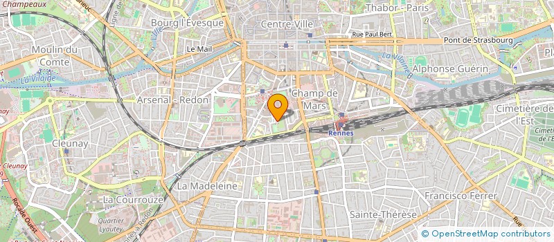 localisation de l'entreprise MADAME STEPHANIE ARGENSON  RENNES