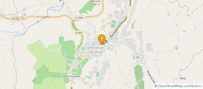 localisation de l'entreprise MADAME STEPHANIE ARNAUD  ROCHESSAUVE