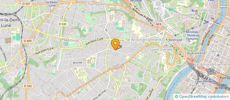 localisation de l'entreprise MADAME STEPHANIE ARNOULT à LYON