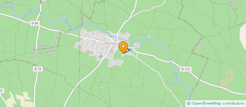 localisation de l'entreprise MADAME STEPHANIE ARQUIER  PEPIEUX