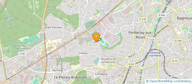 localisation de l'entreprise MADAME STEPHANIE ARRUFAT à LE PLESSIS-ROBINSON