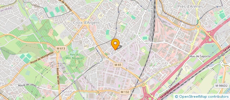 localisation de l'entreprise MADAME STEPHANIE ARSON à MONTPELLIER