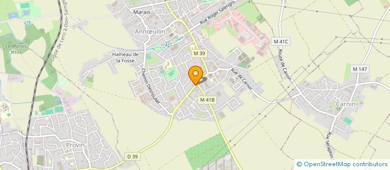 localisation de l'entreprise MADAME STEPHANIE ARTOIS  ANNULLIN