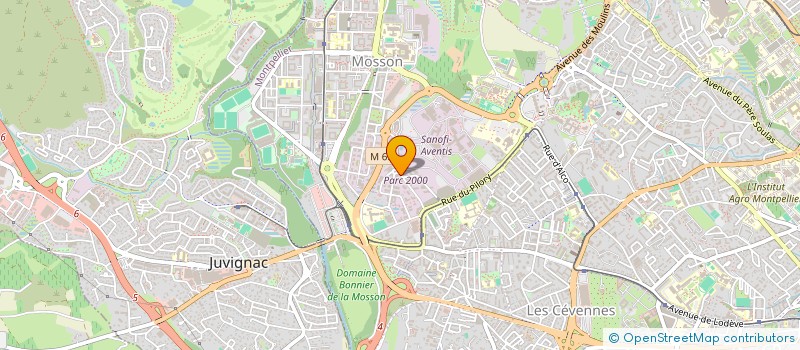 localisation de l'entreprise MADAME STEPHANIE ARTZ à MONTPELLIER