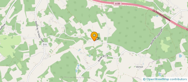 localisation de l'entreprise MADAME STEPHANIE AUBIER  BASSILLAC ET AUBEROCHE