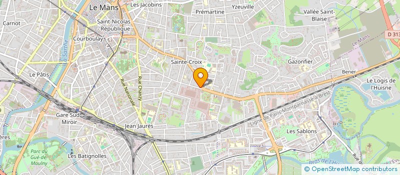 localisation de l'entreprise MADAME STEPHANIE AUBRY à LE MANS