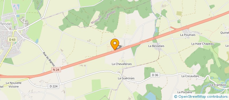 localisation de l'entreprise MADAME STEPHANIE AUBRY  TREFFENDEL