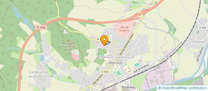 localisation de l'entreprise MADAME STEPHANIE AUDIT  RIBECOURT-DRESLINCOURT