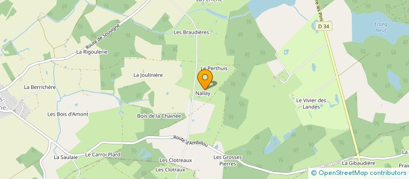 localisation de l'entreprise MADAME STEPHANIE AUDOIN à SOUVIGNE