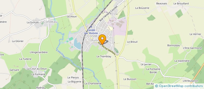 localisation de l'entreprise MADAME STEPHANIE AUGER à REMALARD-EN-PERCHE