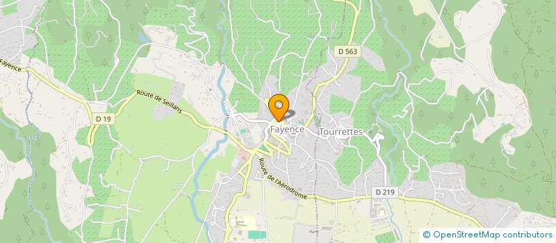 localisation de l'entreprise MADAME STEPHANIE AUMAITRE  FAYENCE