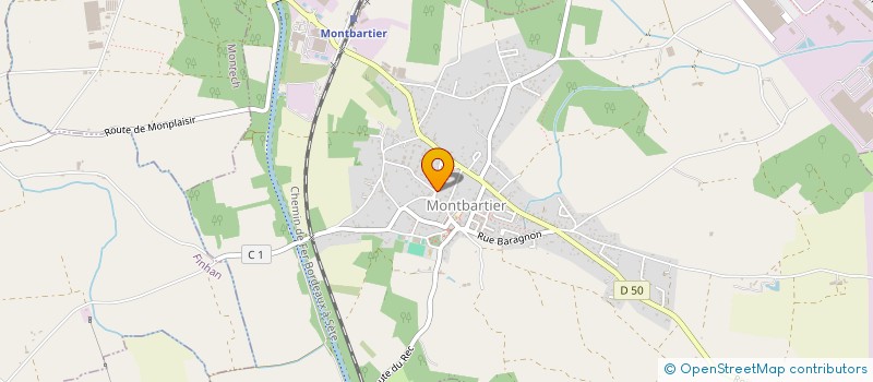 localisation de l'entreprise MADAME STEPHANIE AUROY à MONTBARTIER