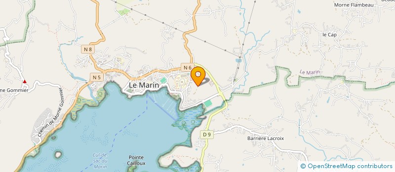 localisation de l'entreprise MADAME STEPHANIE AURY  LE MARIN