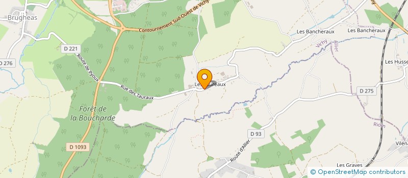 localisation de l'entreprise MADAME STEPHANIE AVERINOS  BRUGHEAS