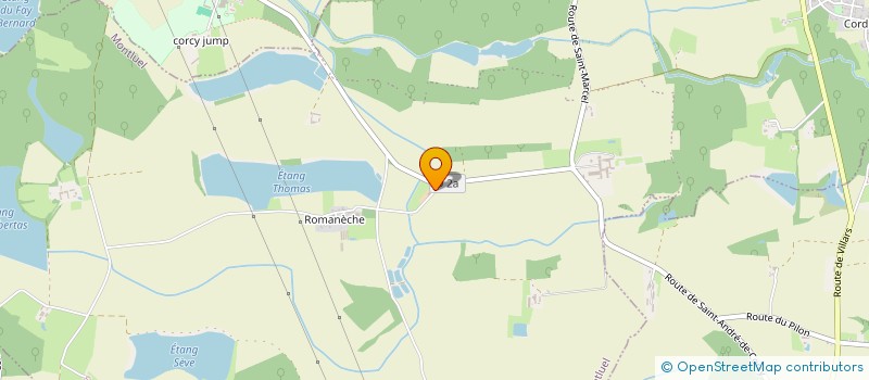 localisation de l'entreprise MADAME STEPHANIE BADEAU  MONTLUEL