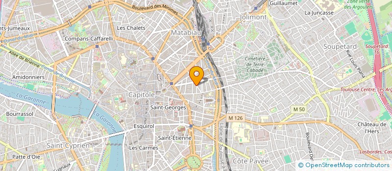 localisation de l'entreprise MADAME STEPHANIE BALADE  TOULOUSE
