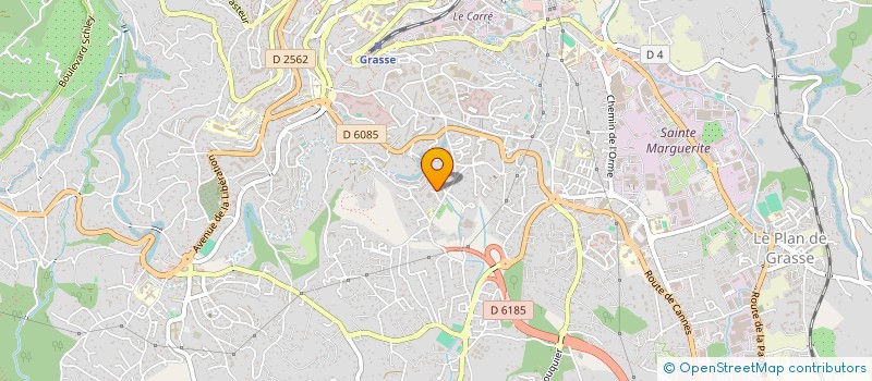 localisation de l'entreprise MADAME STEPHANIE BALAVOINE  GRASSE