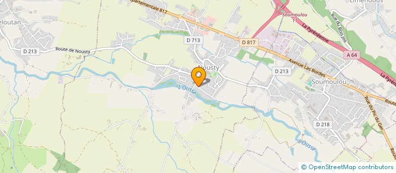 localisation de l'entreprise MADAME STEPHANIE BARANGER  ESPOEY