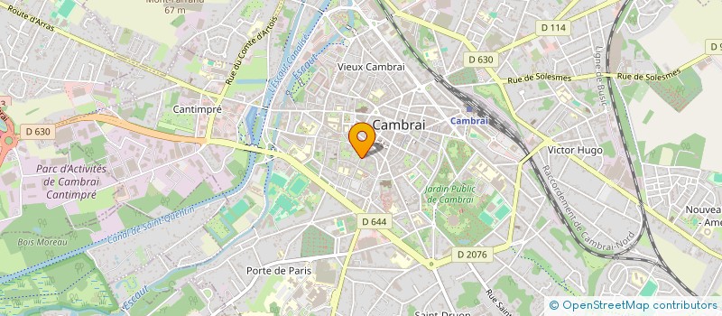 localisation de l'entreprise MADAME STEPHANIE BARBIEUX  CAMBRAI