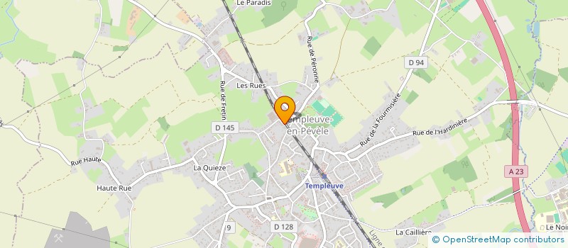 localisation de l'entreprise MADAME STEPHANIE BARBIEUX  TEMPLEUVE-EN-PEVELE