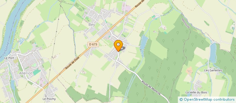 localisation de l'entreprise MADAME STEPHANIE BARBOTTE  BEY