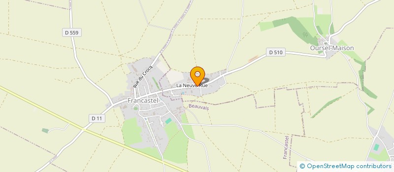 localisation de l'entreprise MADAME STEPHANIE BARDON  OURSEL-MAISON