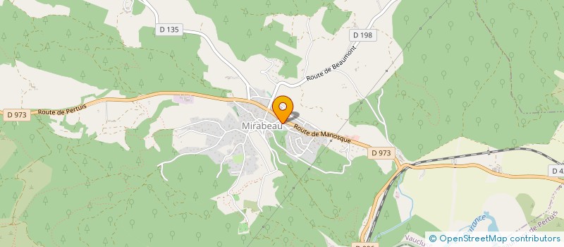 localisation de l'entreprise MADAME STEPHANIE BARRA  MIRABEAU