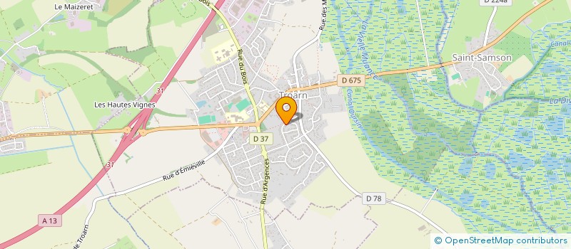 localisation de l'entreprise MADAME STEPHANIE BARRE  TROARN