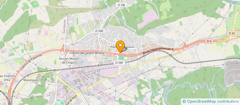 localisation de l'entreprise MADAME STEPHANIE BARRIER  MEYREUIL