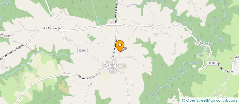 localisation de l'entreprise MADAME STEPHANIE BARTHE  LEDERGUES