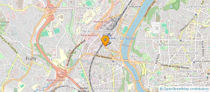 localisation de l'entreprise MADAME STEPHANIE BARTHELET  LYON