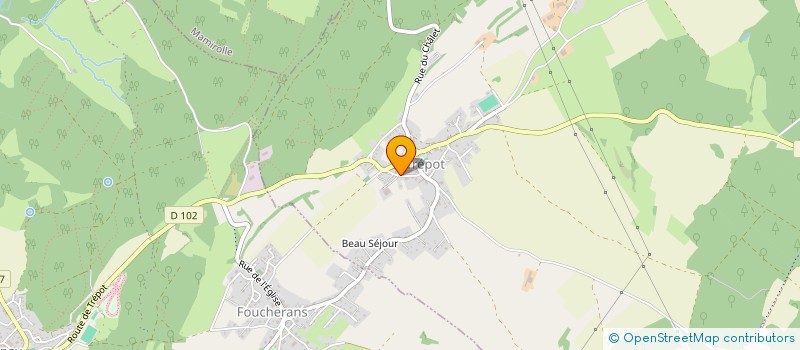 localisation de l'entreprise MADAME STEPHANIE BARTOLOZZI  TREPOT