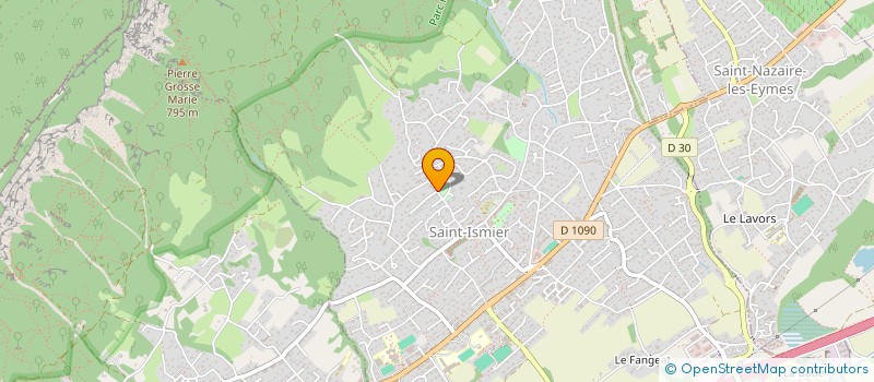 localisation de l'entreprise MADAME STEPHANIE BARUT  SAINT-ISMIER