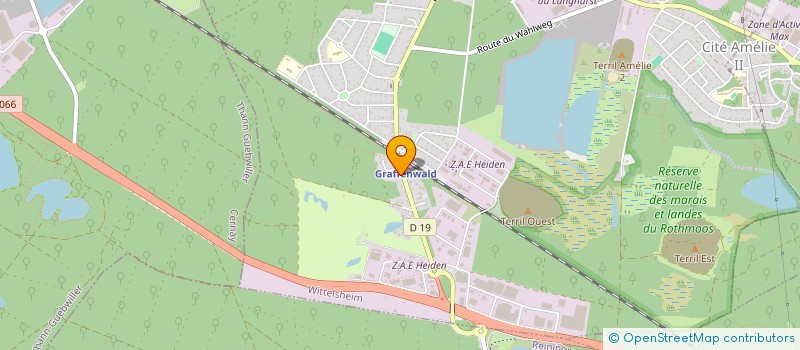 localisation de l'entreprise MADAME STEPHANIE BASTIDA  WITTELSHEIM