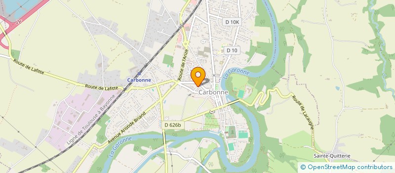 localisation de l'entreprise MADAME STEPHANIE BASTIE  CARBONNE