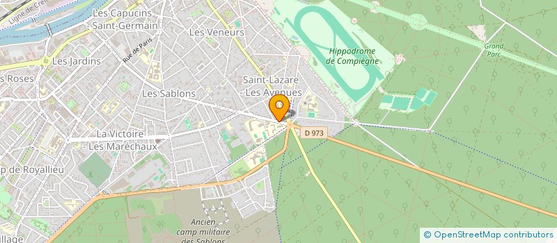 localisation de l'entreprise MADAME STEPHANIE BATAILLE  COMPIEGNE