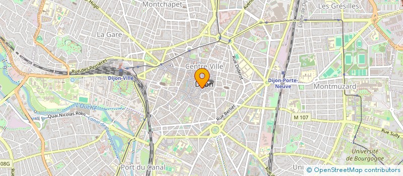 localisation de l'entreprise MADAME STEPHANIE BAUD à DIJON