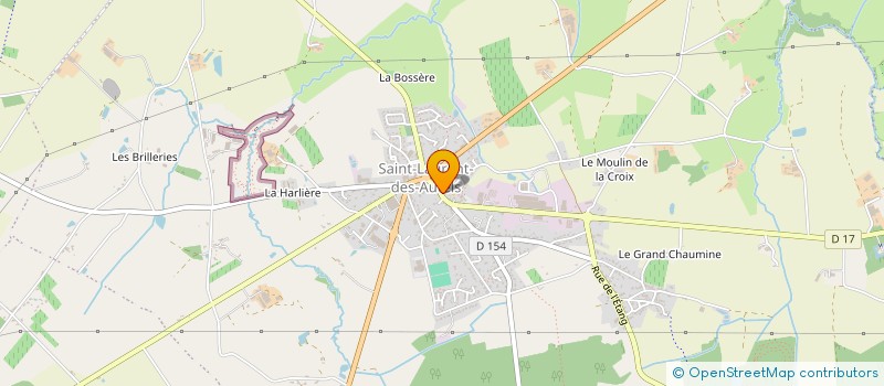 localisation de l'entreprise MADAME STEPHANIE BAUDRY D'ASSON  OREE-D'ANJOU