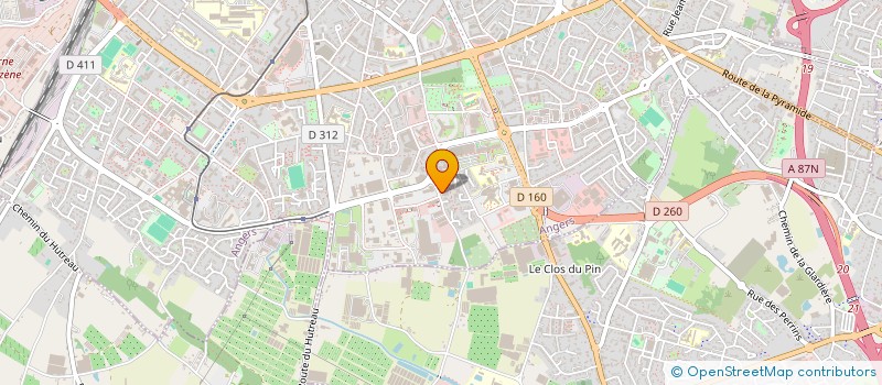 localisation de l'entreprise MADAME STEPHANIE BAUDU  ANGERS