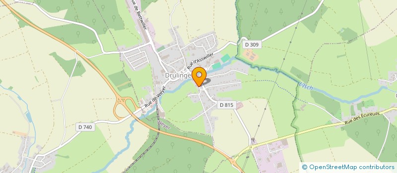 localisation de l'entreprise MADAME STEPHANIE BAUER  DRULINGEN