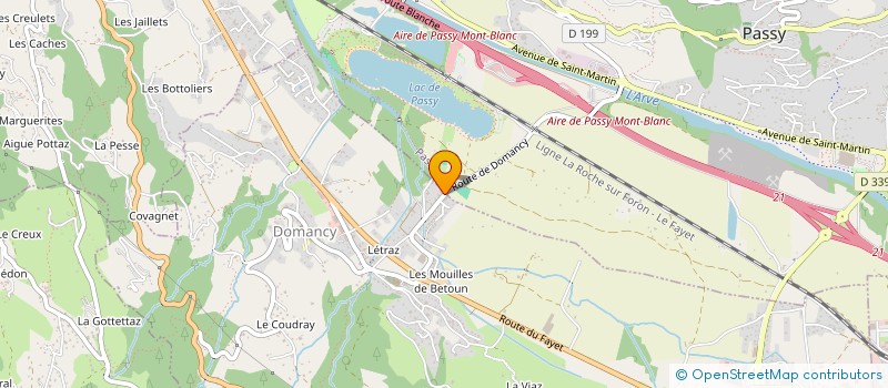 localisation de l'entreprise MADAME STEPHANIE BAZIN  DOMANCY