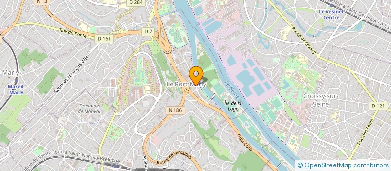 localisation de l'entreprise MADAME STEPHANIE BEAUCE  LE PORT-MARLY